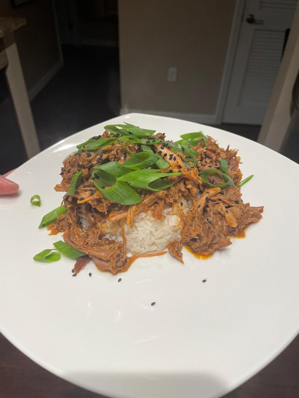 Gourmet fancy dessert elegantly plated by personal chef Tampa FL